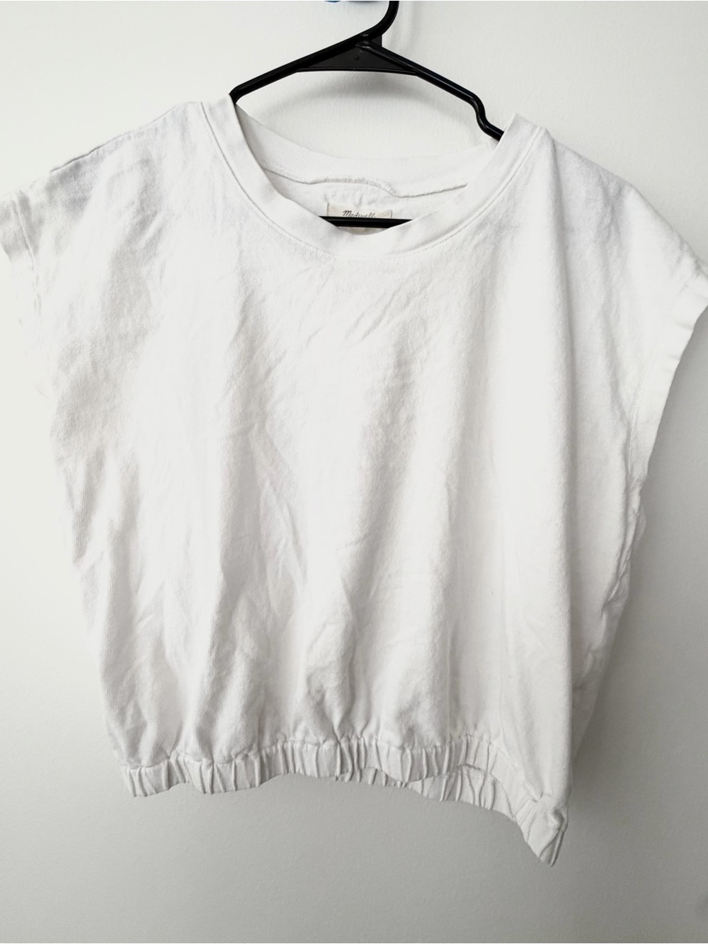 Madewell Ruched Waist Muscle Tee